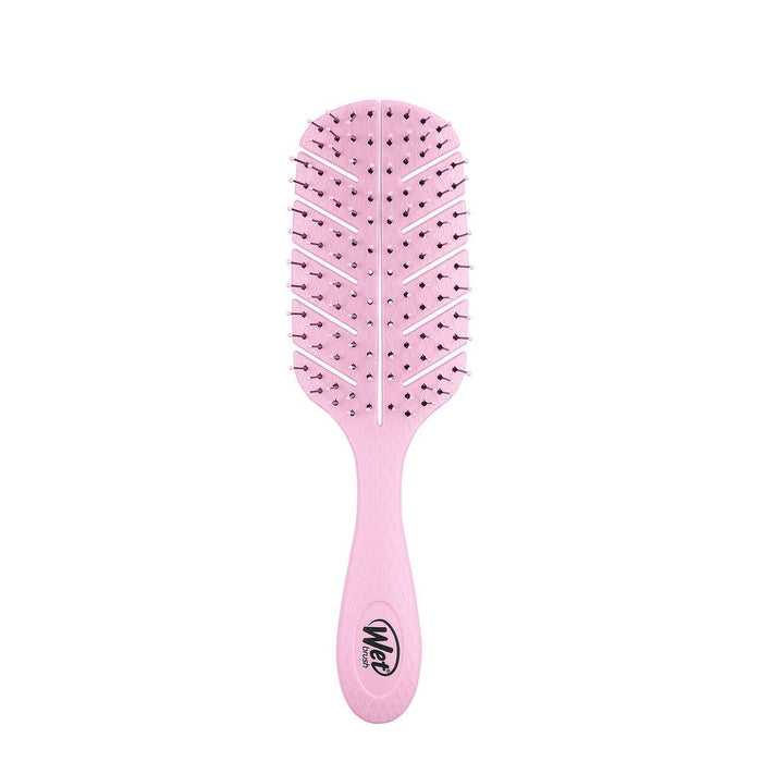 WetBrush Go Green Detangler - Quality Hair Brush for Easy Detangling - Eco-Friendly Pink - Professional Seller