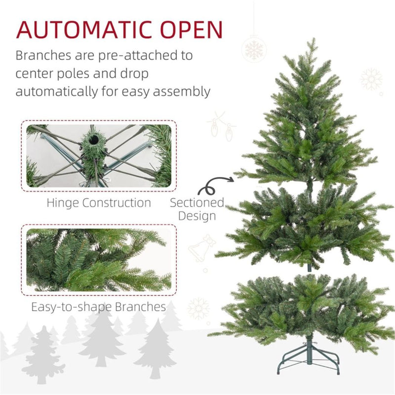 5 Ft Christmas tree | Artificial with Authentic look | Green