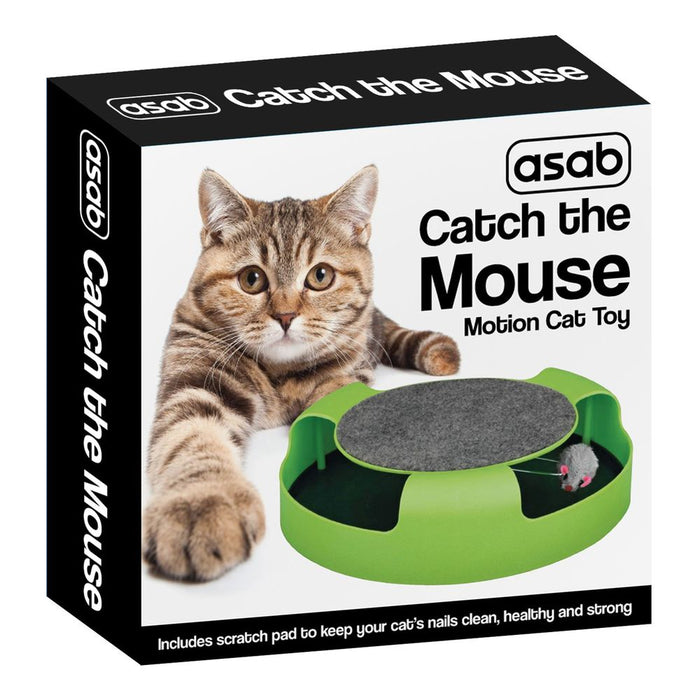 Interactive Catch the Mouse Moving Cat Toy - Keep Your Cat Active and Engaged for Hours - High-Quality and Durable