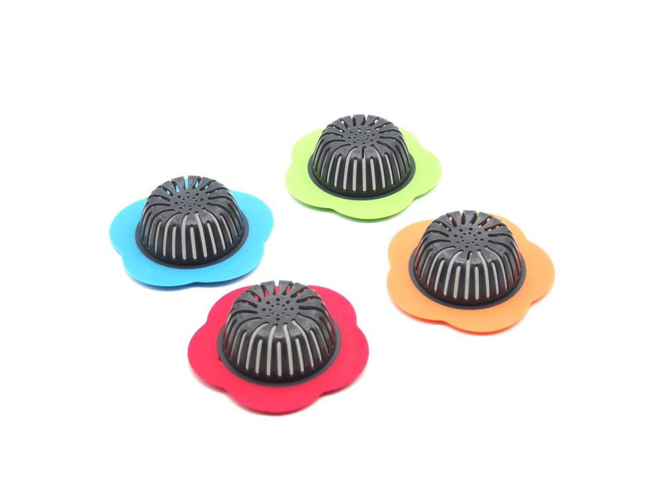 Vinsani Flower Sink Plug Drain Strainer - Available in 4 Colours