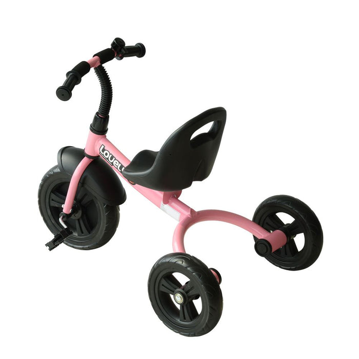 Baby Kids Children Toddler Tricycle Ride on Trike W/ 3 Wheels Pink HOMCOM