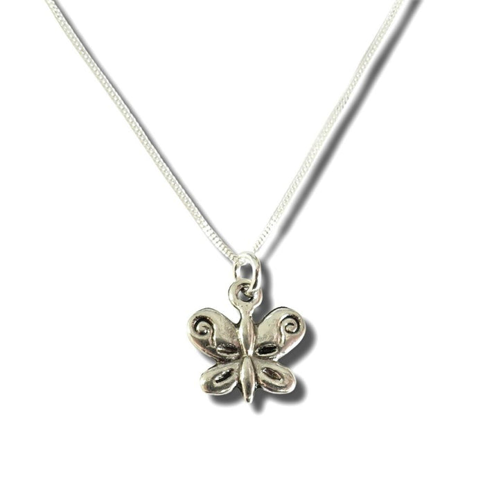 Premium Butterfly Silver Necklace - High-Quality, Elegant Jewelry for All Occasions