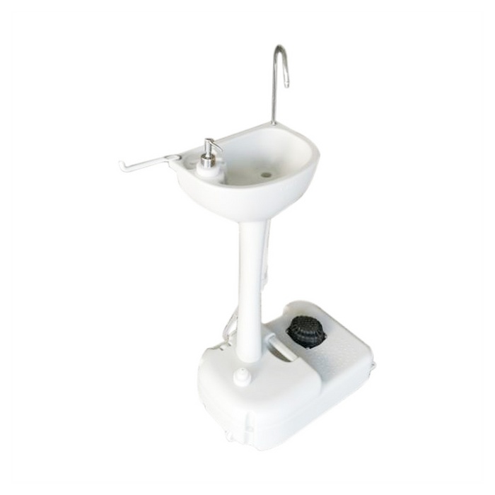 CHH-7701 Portable Removable Outdoor Wash Basin White