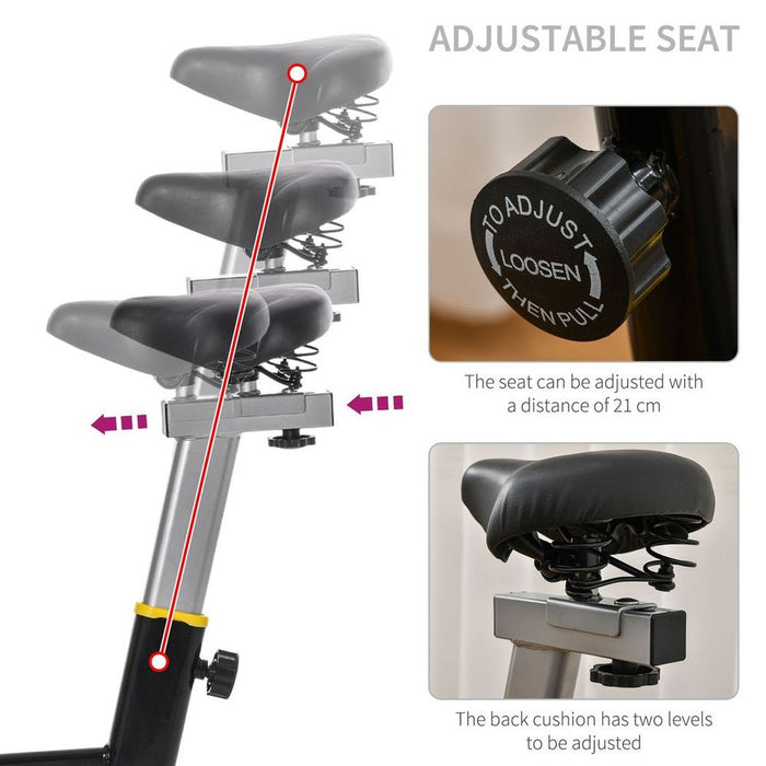 High-Quality Exercise Bike w/Adjustable Resistance & LCD Display - Perfect for Home Workouts