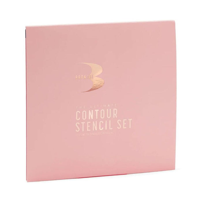 Bronzie Ultimate Contour Stencil Set - Perfect Cheekbones, Jawline, Nose - Professional Quality