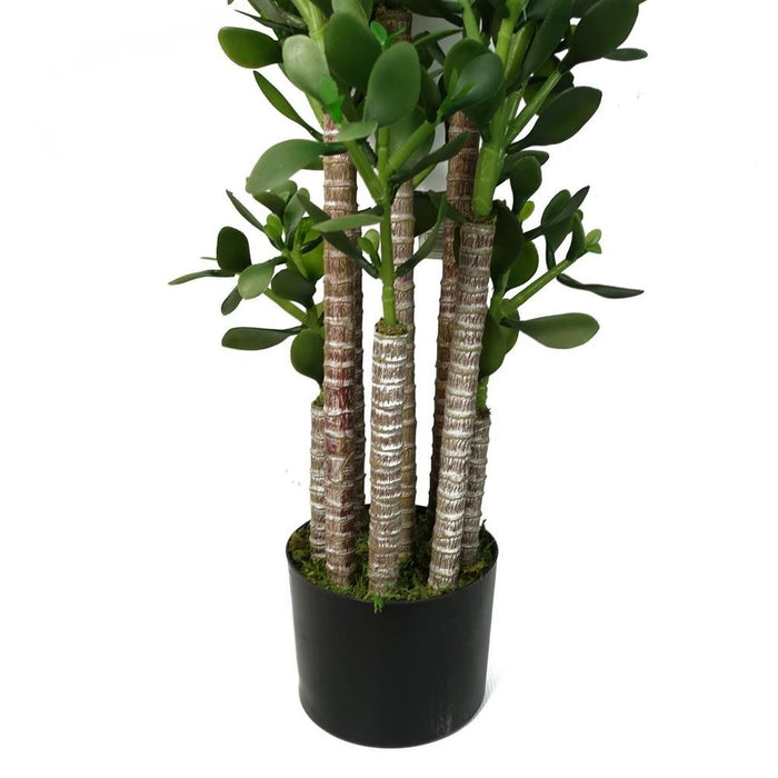 Premium Replica 75cm Green Jade Plant - Realistic and Stylish