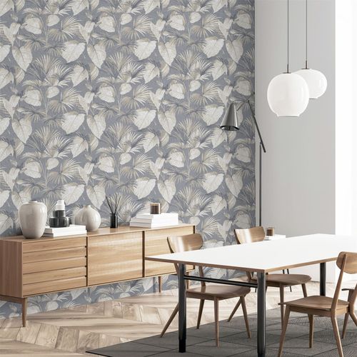 Palm Grove Grey sw6 wallpaper