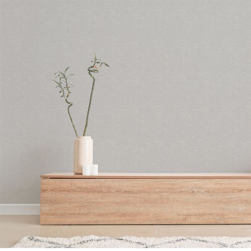 Luxury Plain Soft Silver sw6 wallpaper