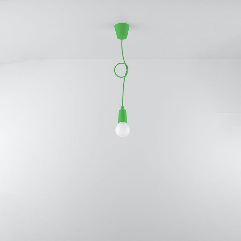 Designer Pendant Lamp: PVC Diego - Modern E27 Lighting
