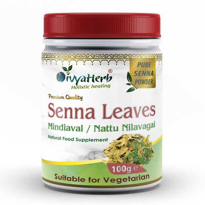 Senna Leaves Powder (Mindiaval) - Premium Quality Herbal Medicine for Traditional Wellness