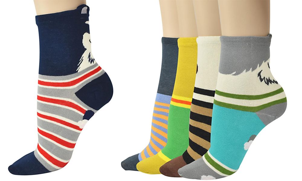 VINSANI Ladies Socks - High Quality Cotton, Comfortable & Stylish - Perfect Gift for Any Occasion