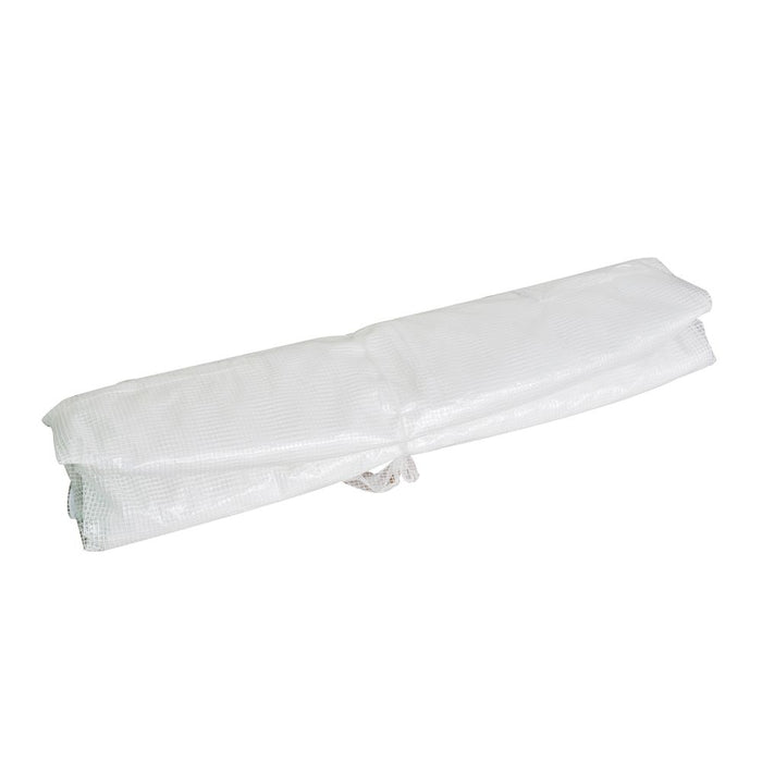 Premium White PE Greenhouse Cover Replacement - Durable & Weatherproof - Ideal for All Gardeners - 4.5x3x2m