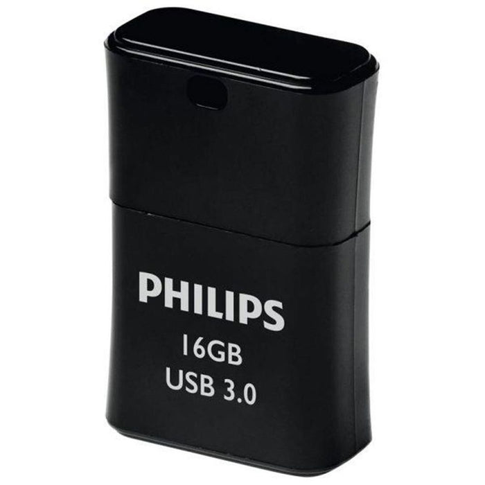 High-Speed Philips USB 3.0 Pico Flash Drive 16GB - Black