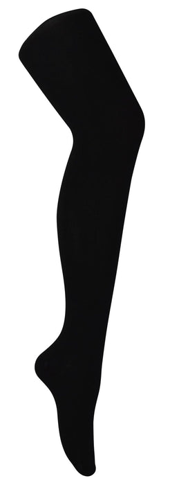 Ultra Soft Bamboo Tights - Comfortable, Antibacterial, & Warm - Black, S-XL - 73% Bamboo - Machine Washable