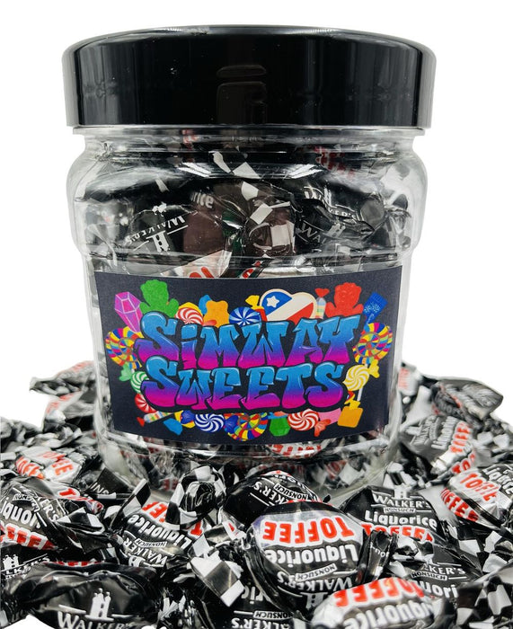 Luscious Liquorice Toffee - 70 Individually Wrapped Pieces - Delivered to Your Door - Date Assured Stock - Perfect Gift! 🍭