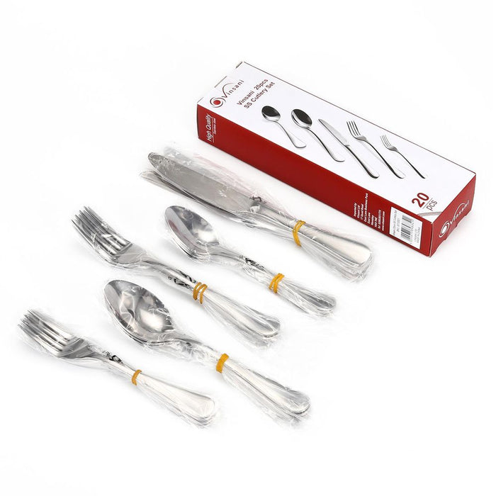 Vinsani 20pcs SS Cutlery Set 0010001