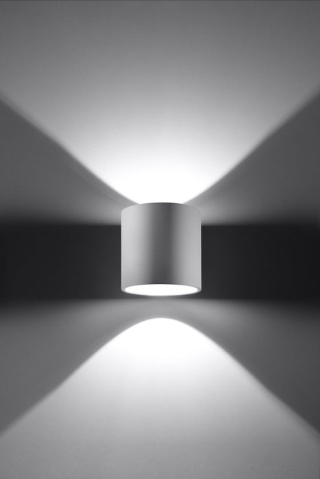 ORBIS 1 White Round LED Wall Lamp - Modern Loft Design, High Quality, Professional Seller