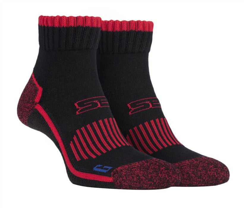 Storm Bloc - 1 Pair Mens Cotton Ankle Socks