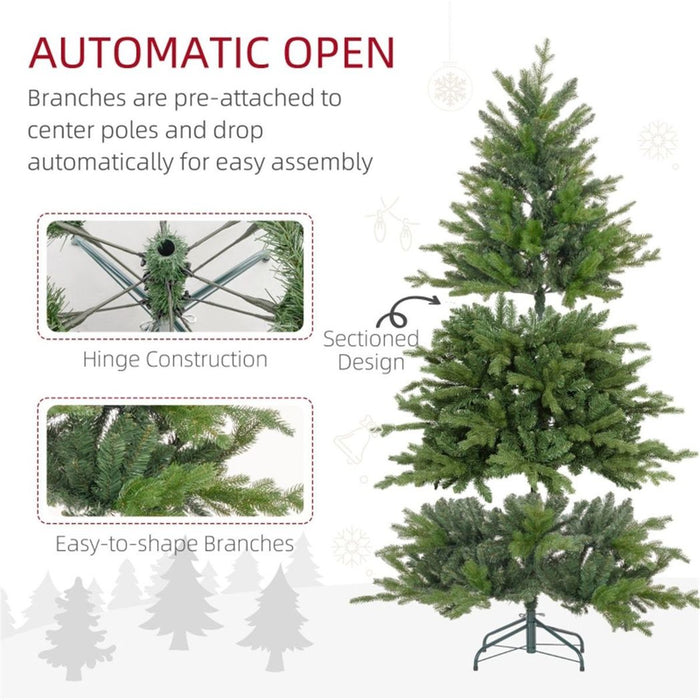 7 Ft Christmas Tree Artificial Green