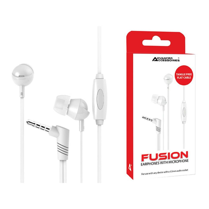 Advanced Accessories Fusion Earphones with Microphone