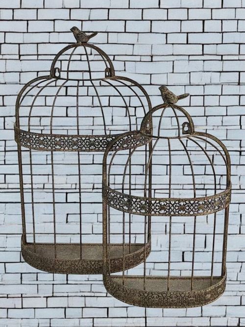 48/60CM SET 2 FLOWER BASKETS