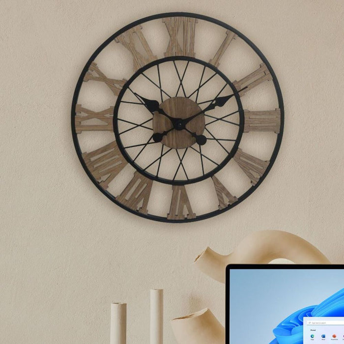 58CM Wood Design Clock