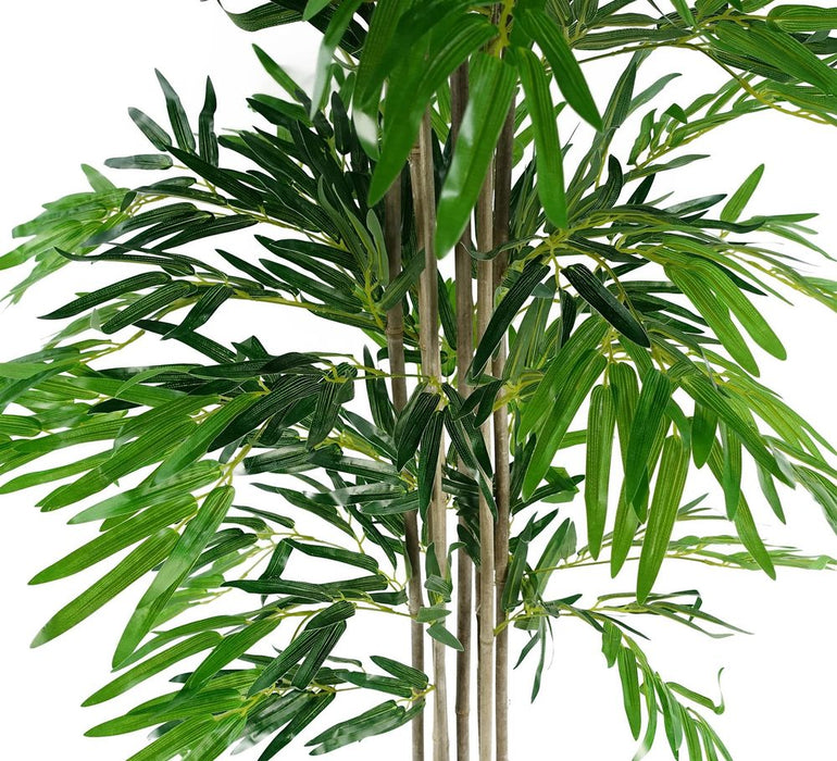 6ft Artificial Bamboo Trees - Natural Green XL