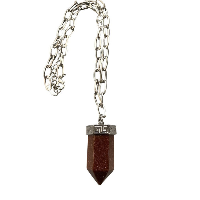 Chunky Point Pencil Pendant, 3.5x1.5x1.5cm