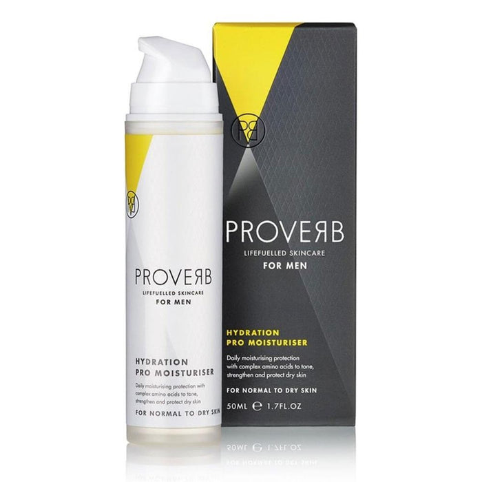 Proverb Pro Moisturiser | Life-Fuelled Skin Care | Hydration for Men | 50ml