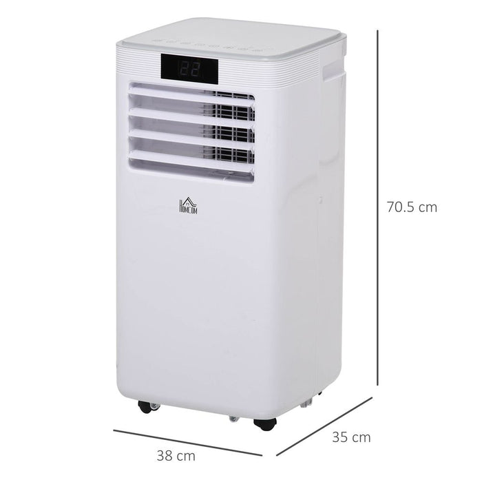 HOMCOM 8000BTU Portable Air Conditioner - 4 Modes, LED Display, Timer - Perfect for Home & Office