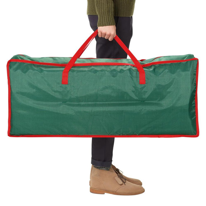 Christmas Xmas Gift Wrap Storage Bag [Green,0008941] - Organize, Store, & Protect Your Wrapping Paper & Accessories