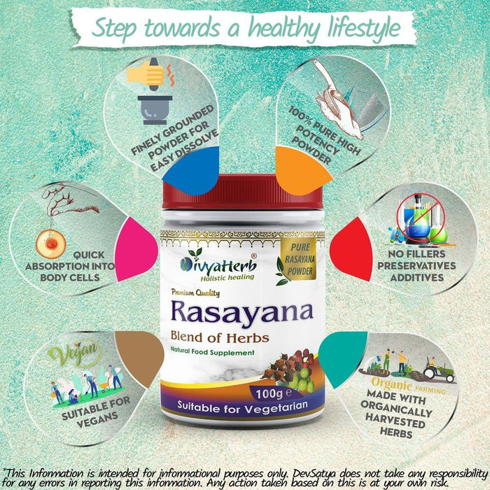 Premium Rasayana Powder for Rejuvenation & Immunity Boost