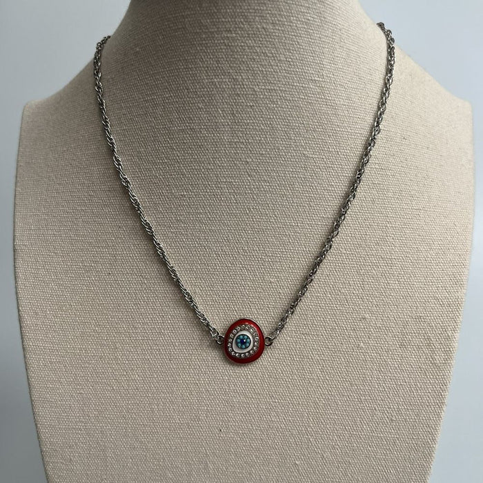 Authentic Evil Eye Pendant - Ward off Evil & Attract Good Luck - High Quality