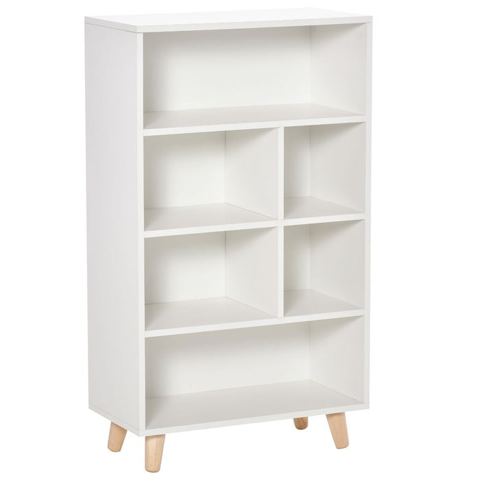 Premium White Bookcase Cube Storage - High Quality, Durable Design for Home Organization