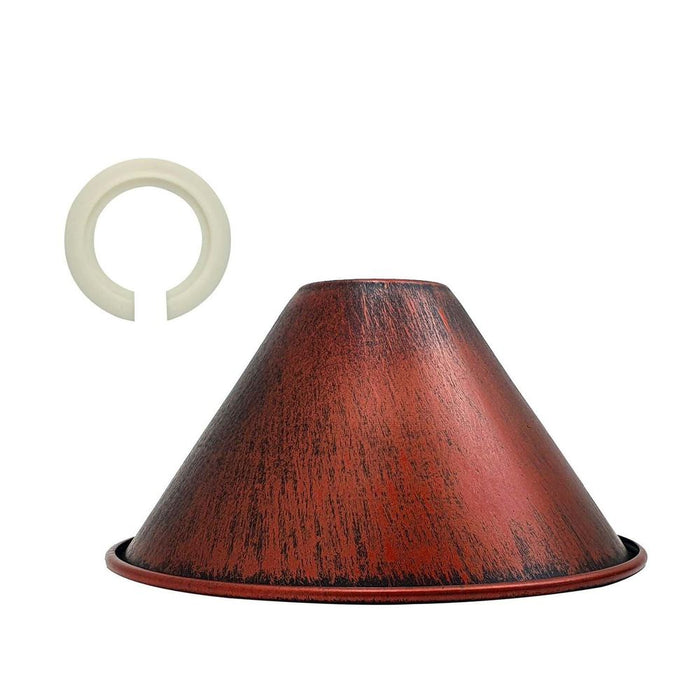 18mm x 10mm Large Easy Fit Pendant Light Shade Metal Lampshade Wall Lamp