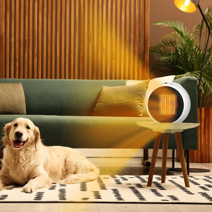 Small Space Heater Ceramic Electric Heater with 3 Heating Mode