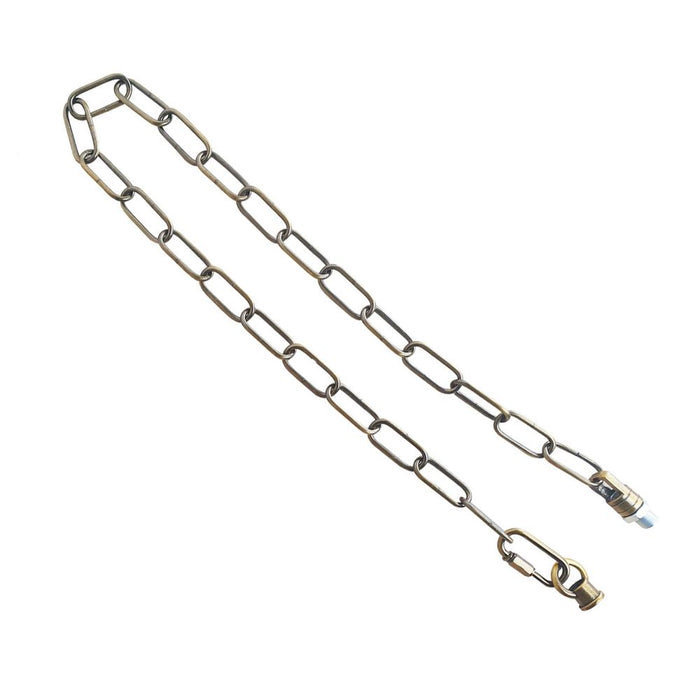 Premium Yellow Brass Light Chain for Chandeliers - 38mm x 16mm - High Quality