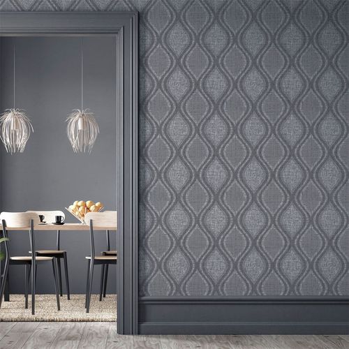 Curve Charcoal Wallpaper sw6 wallpaper