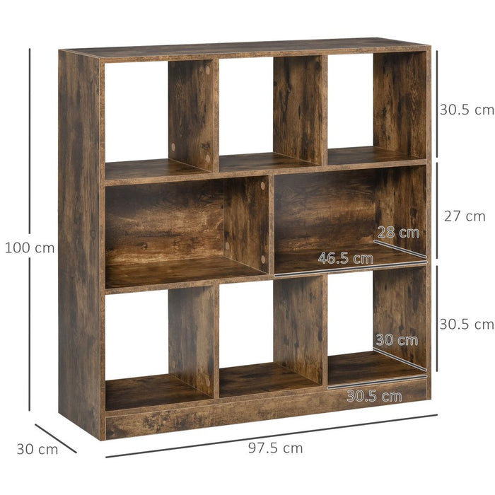 3-Tier Storage Shelf - Modern Bookcase Organizer for Office, Display Rack - High Quality