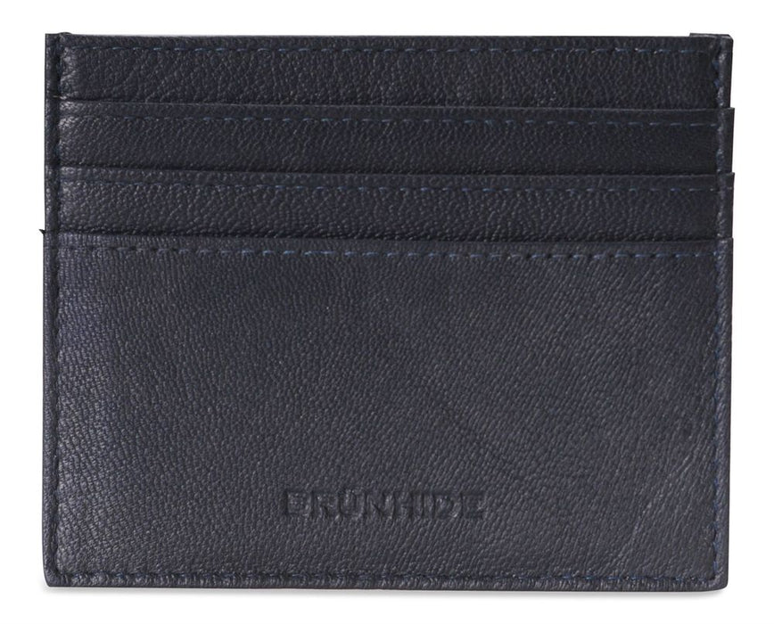 Brunhide Slim 100% Soft Leather Credit Card Holder - 254-300