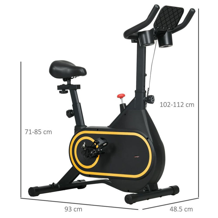 SPORTNOW Exercise Bike - Home Cardio Workout with LCD Display