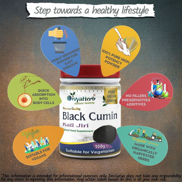 Premium Black Cumin Powder - High-Quality and Versatile - Boosts Immune System - Authentic Flavor - Limited Stock