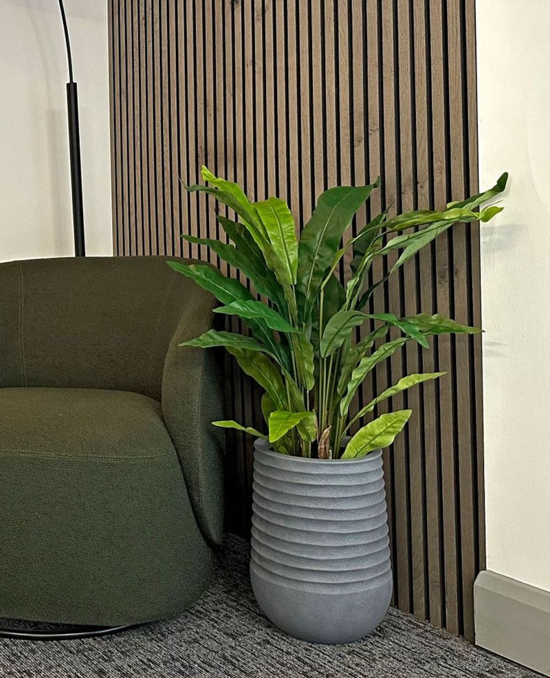 Realistic Asplenium Fern Potted Plant - Beautiful Green Décor - 90cm