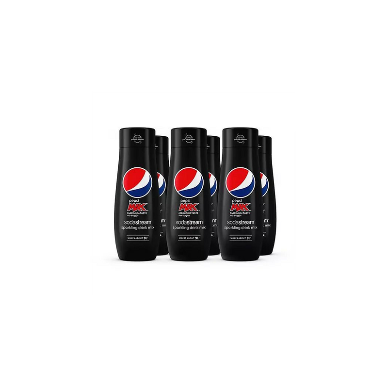 Pepsi Max SodaStream Flavor Pack (6 Pack) Plus Sparkling Water Maker