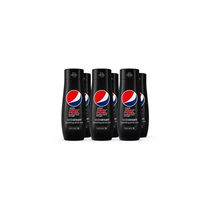 Pepsi Max SodaStream Flavor Pack (6 Pack) Plus Sparkling Water Maker