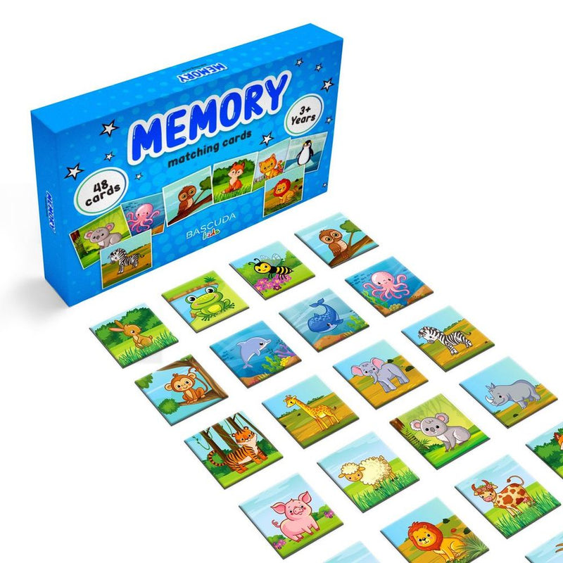 Cardboard Memory Matching Cards Animal