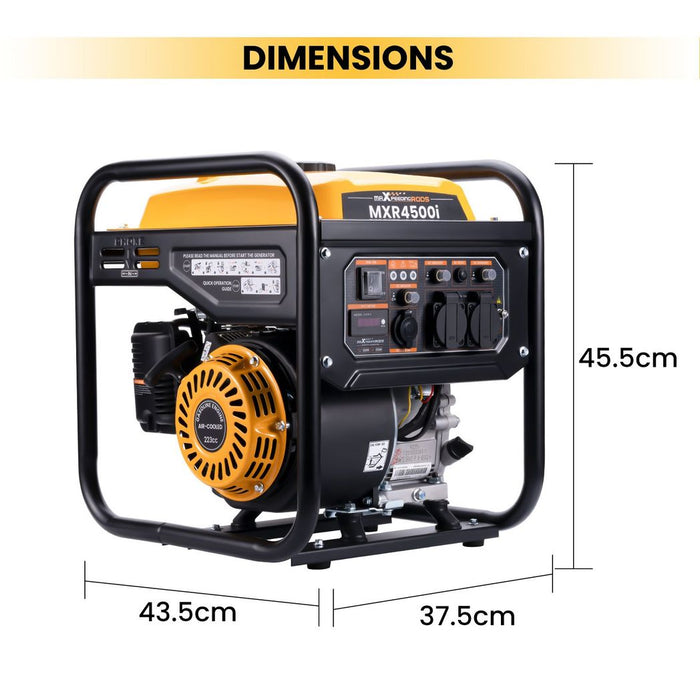 Petrol Generator Inverter 3500w Job Site/camping portable generator Low noise