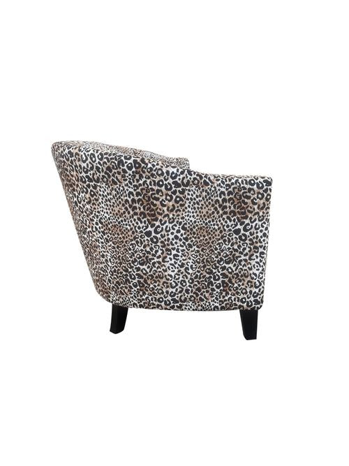 189CM 3 SEATER LEOPARD PRINT SOFA