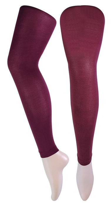 Sock Snob - Opaque Footless Tights