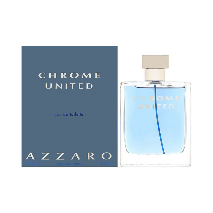 Azzaro Chrome United Eau De Toilette Spray 100ml